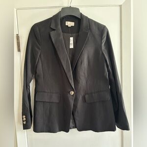 New With Tags - black LOFT blazer - Size 4